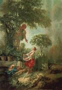 Francois Boucher La Cueillette des Fruits china oil painting artist